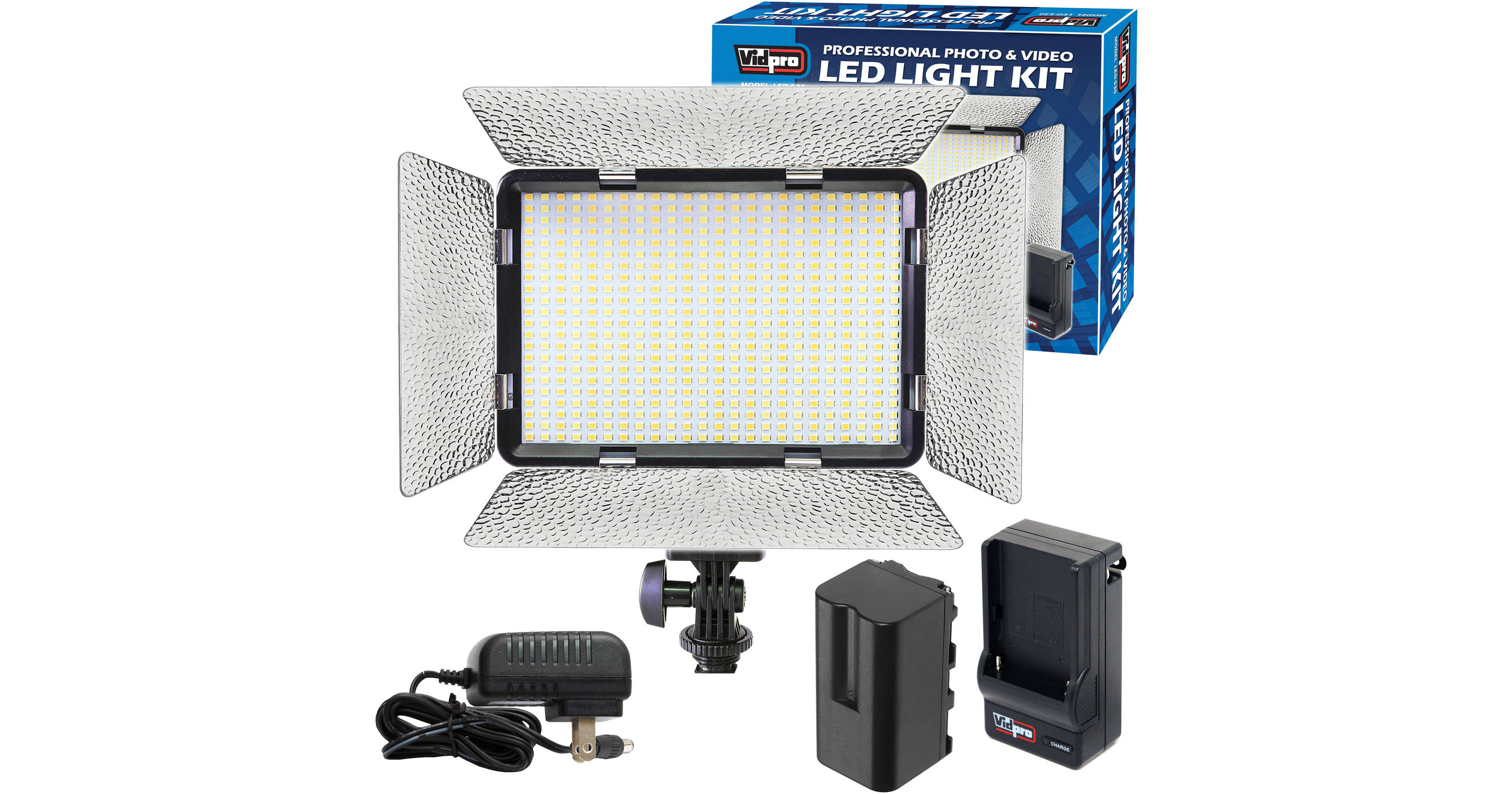 LUZ LED VIDPRO ULTRA SLIM LED-150 KIT LED-150 - Imax