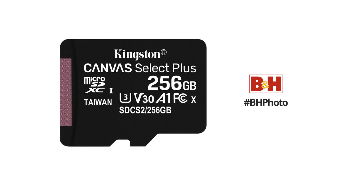 256GB Kingston Micro SD Class 10 :: Micro JPM