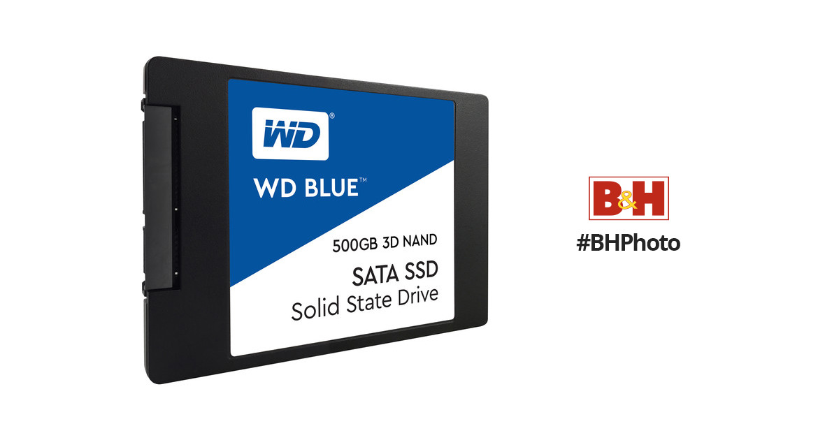 WD 500GB Blue 3D SATA III 2.5" Internal WDBNCE5000PNC-WRSN