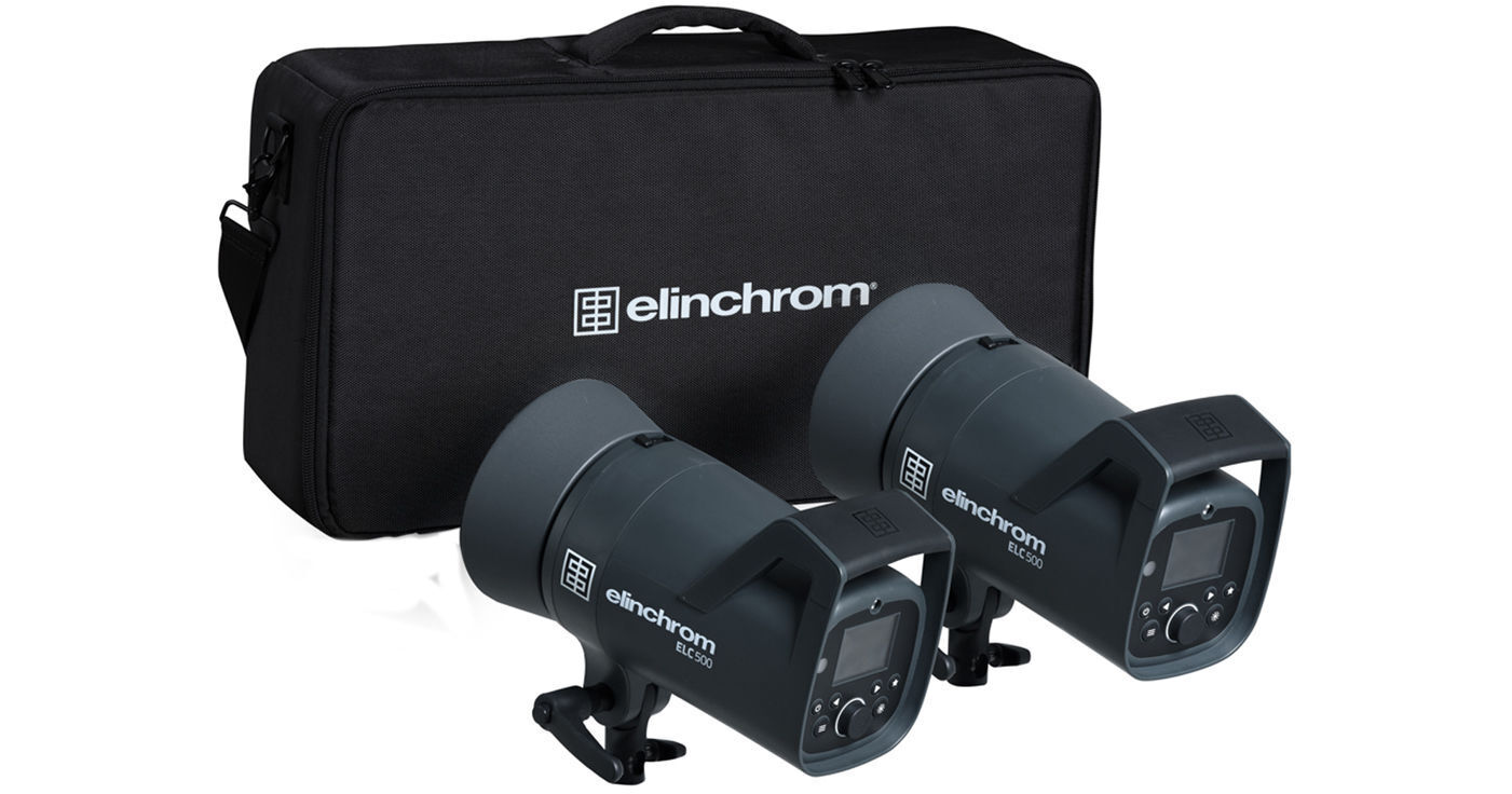 Elinchrom ELC 500 Dual Studio Monolight Kit EL20737.2.US B&H