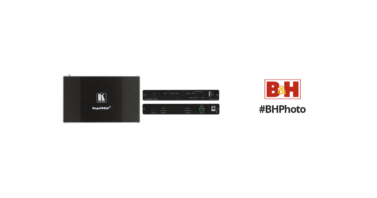Kramer 18G 4K HDMI ProScale Digital Scaler with HDMI & USB Type-C Inputs