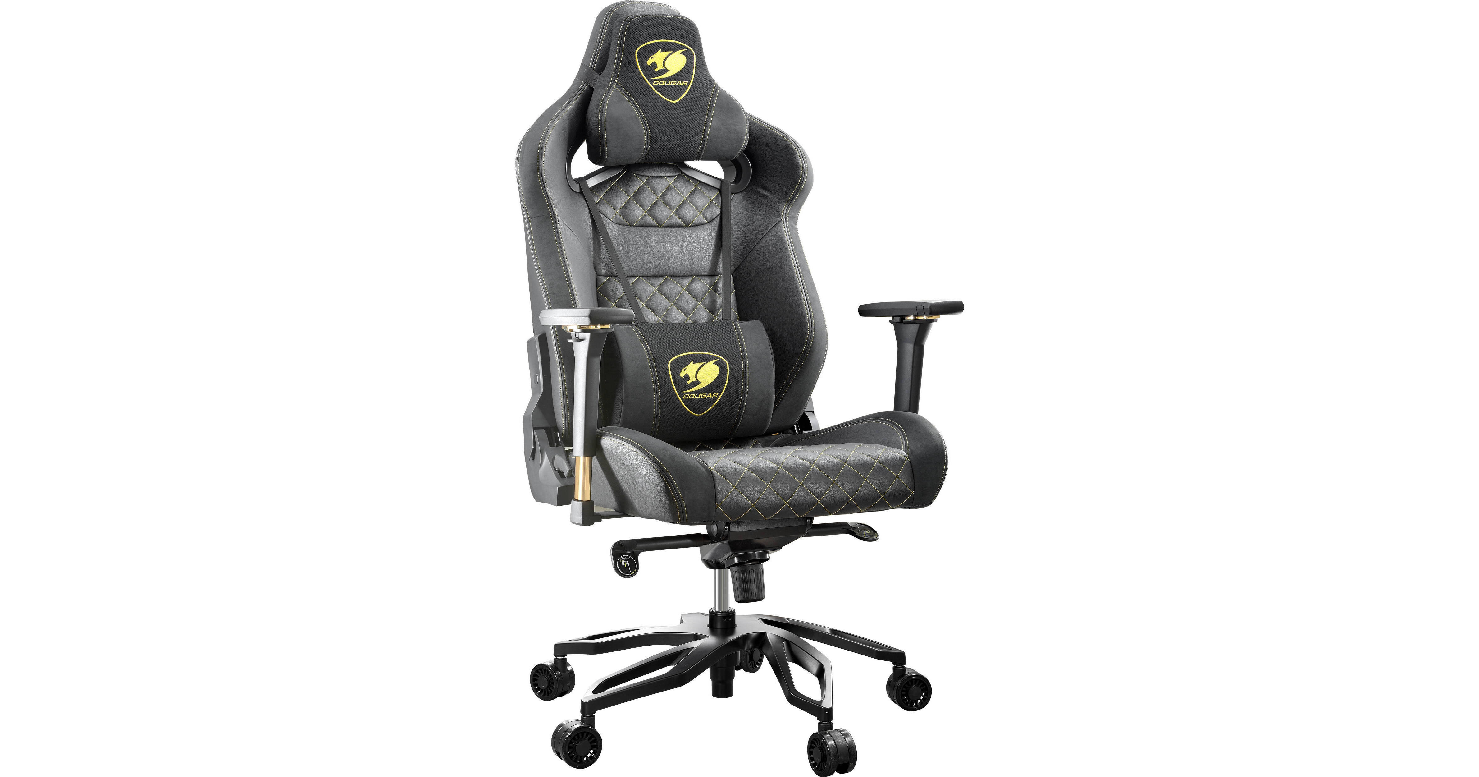 COUGAR ARMOR TITAN PRO GAMING CHAIR ALUMINUM BASE/4D-ARMREST/PVC-LEATHER