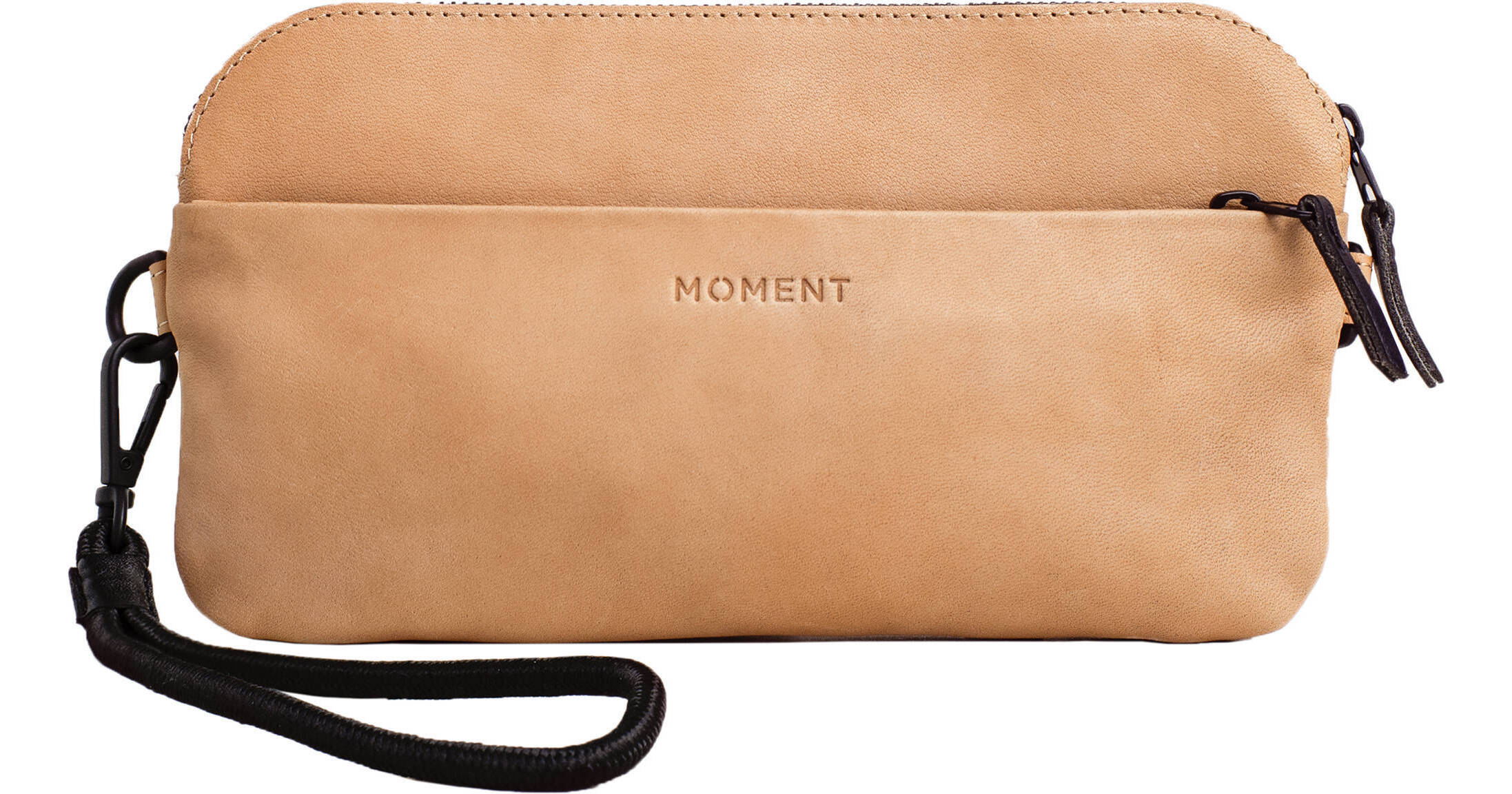 Moment Crossbody Wallet, Natural Leather 106-131