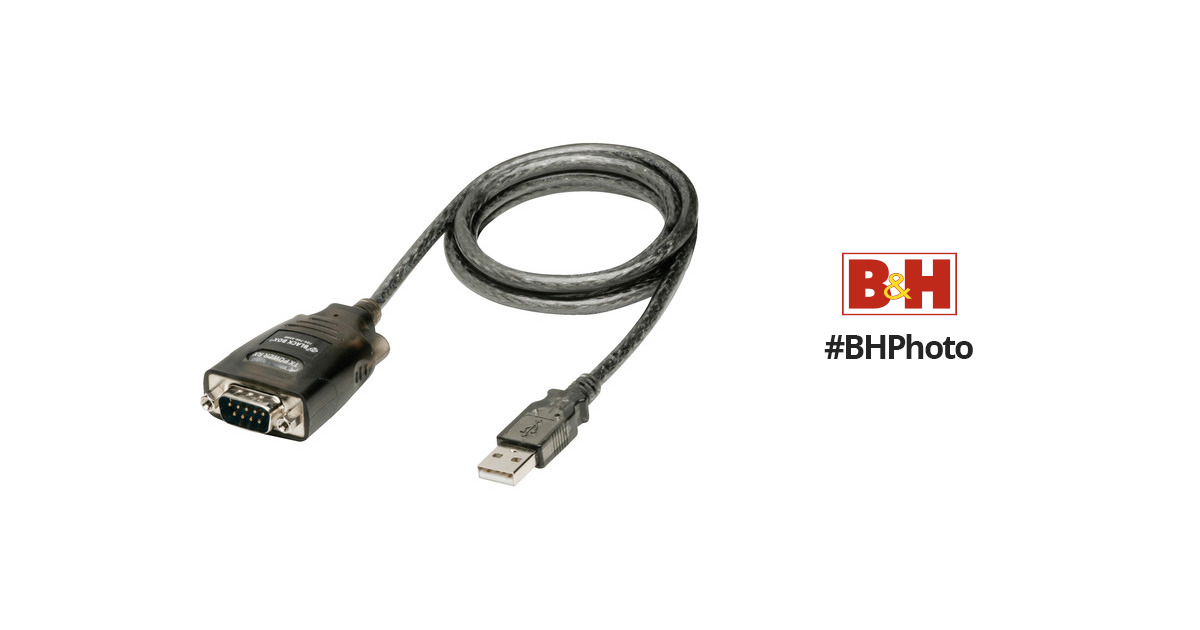 IC199A-Rx, USB to RS-232 Converter - DB9, 1-Port - Black Box