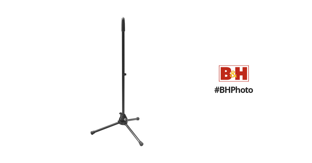 K&M 201/2 Telescoping Microphone Stand (Black)