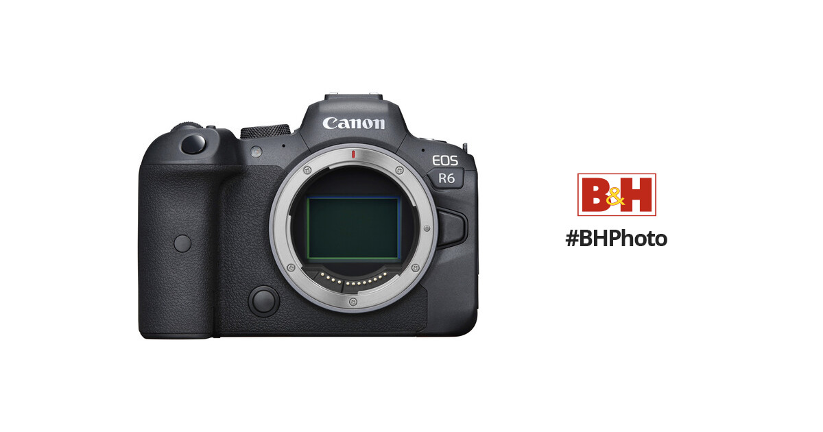 Canon EOS R6 Mirrorless Camera 4082C002 B&H Photo Video