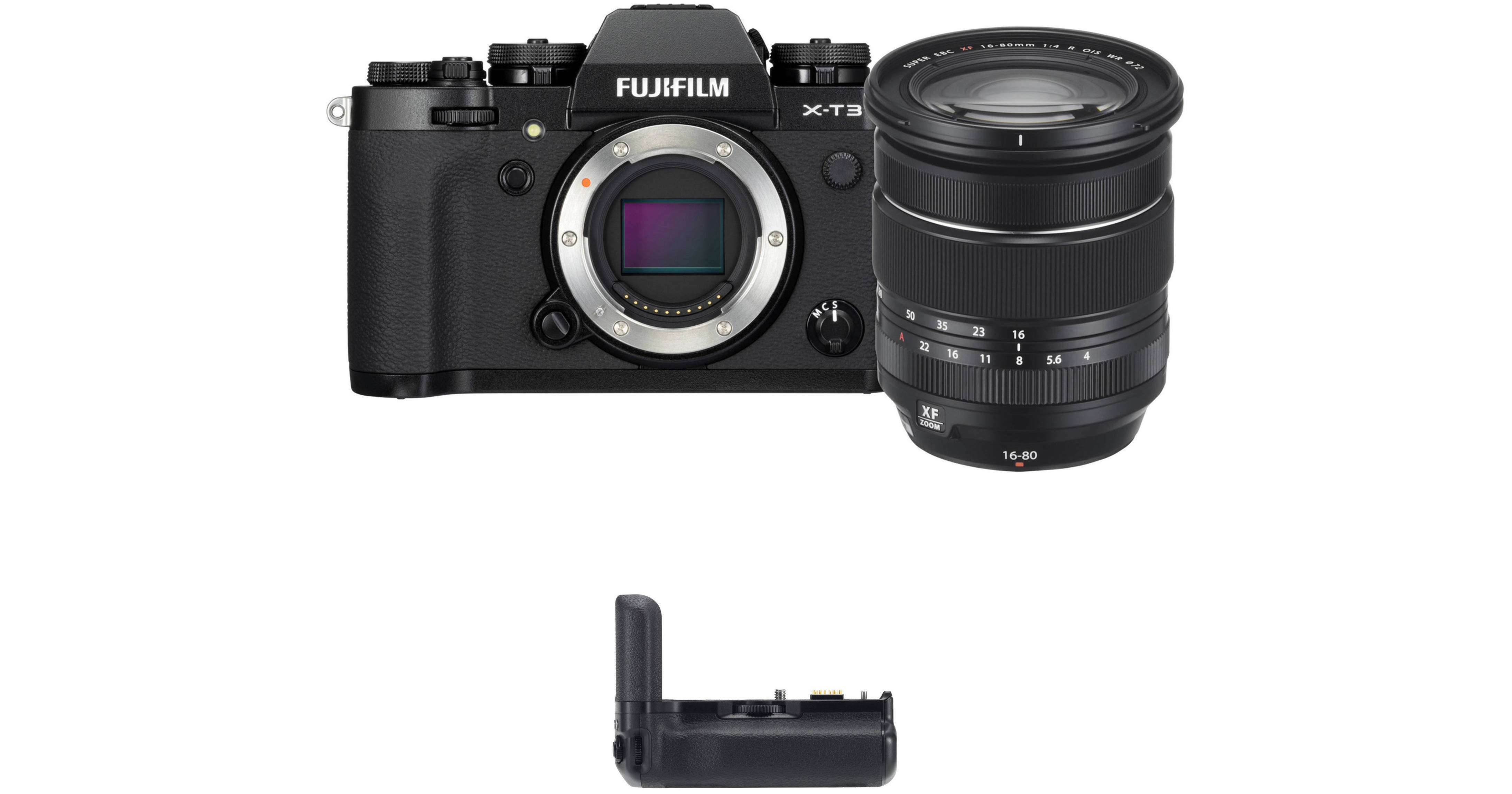 FUJIFILM XT3 Mirrorless Digital Camera with 1680mm Lens and
