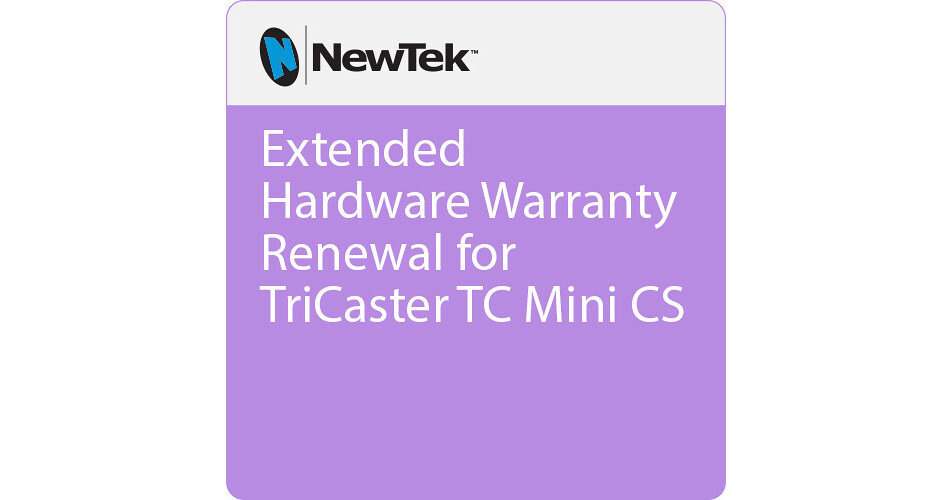 NewTek Extended Hardware Warranty Renewal FG002782R004 B&H