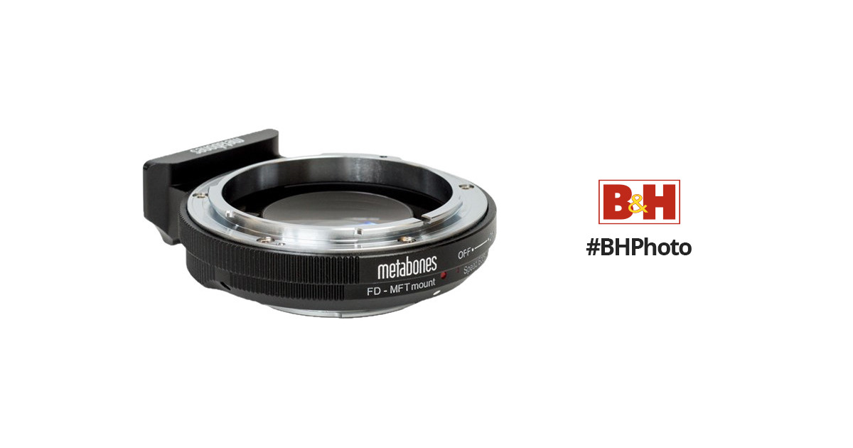 Metabones Speed Booster Ultra 0.71x Adapter for Canon FD/FL-Mount Lens to  Micro Four Thirds-Mount Camera
