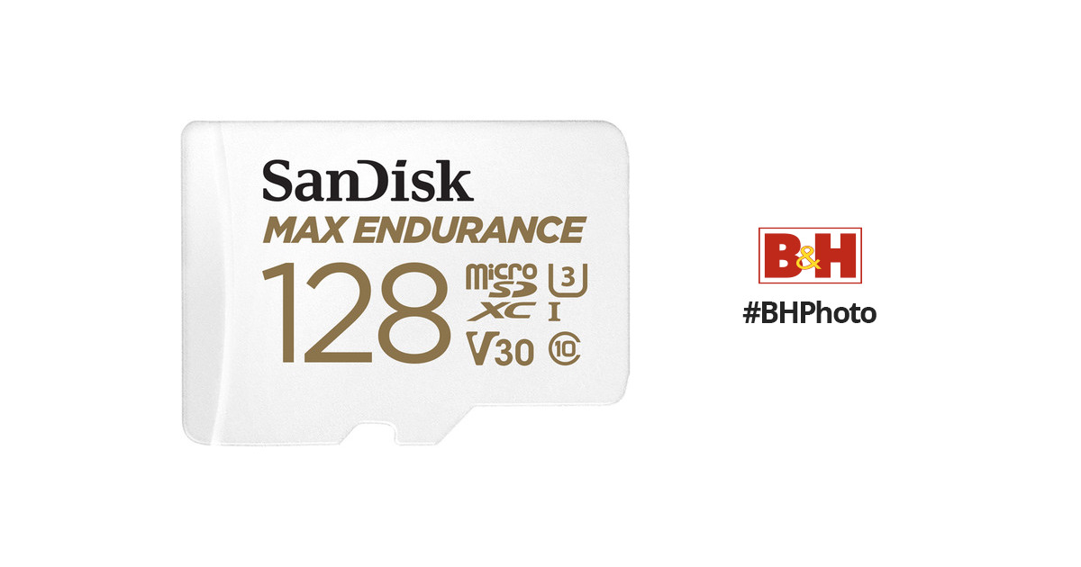 SanDisk 128GB MAX ENDURANCE UHS-I microSDXC SDSQQVR-128G-AN6IA