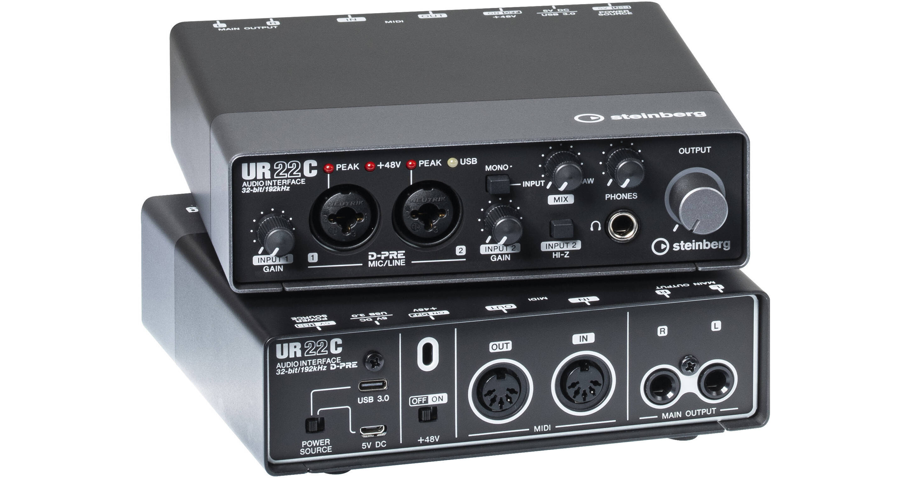 Steinberg UR22C 2x2 USB Gen 3.1 Audio Interface UR22C B&H Photo