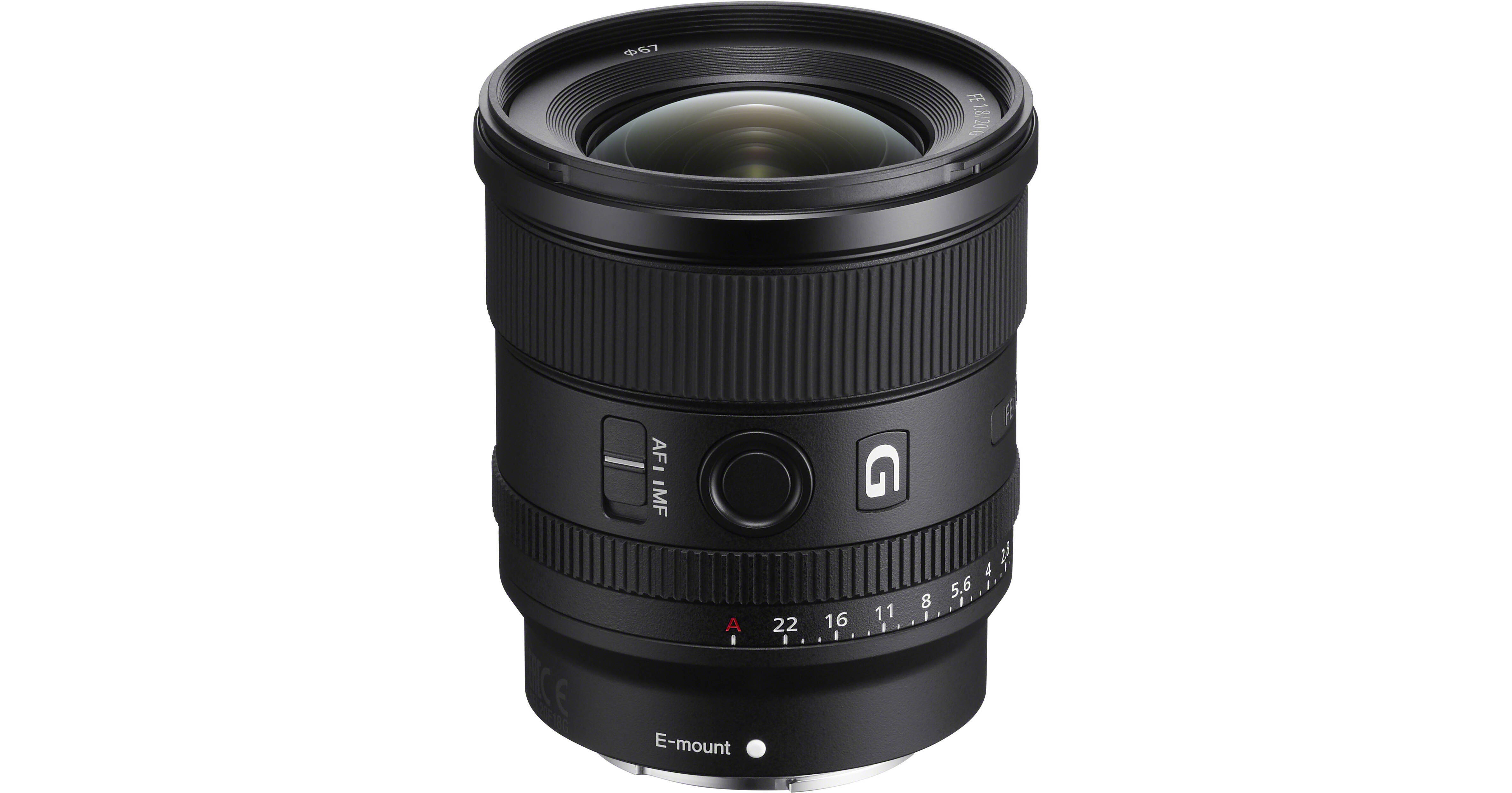 Sony - FE 20mm f/1.8 G Lens