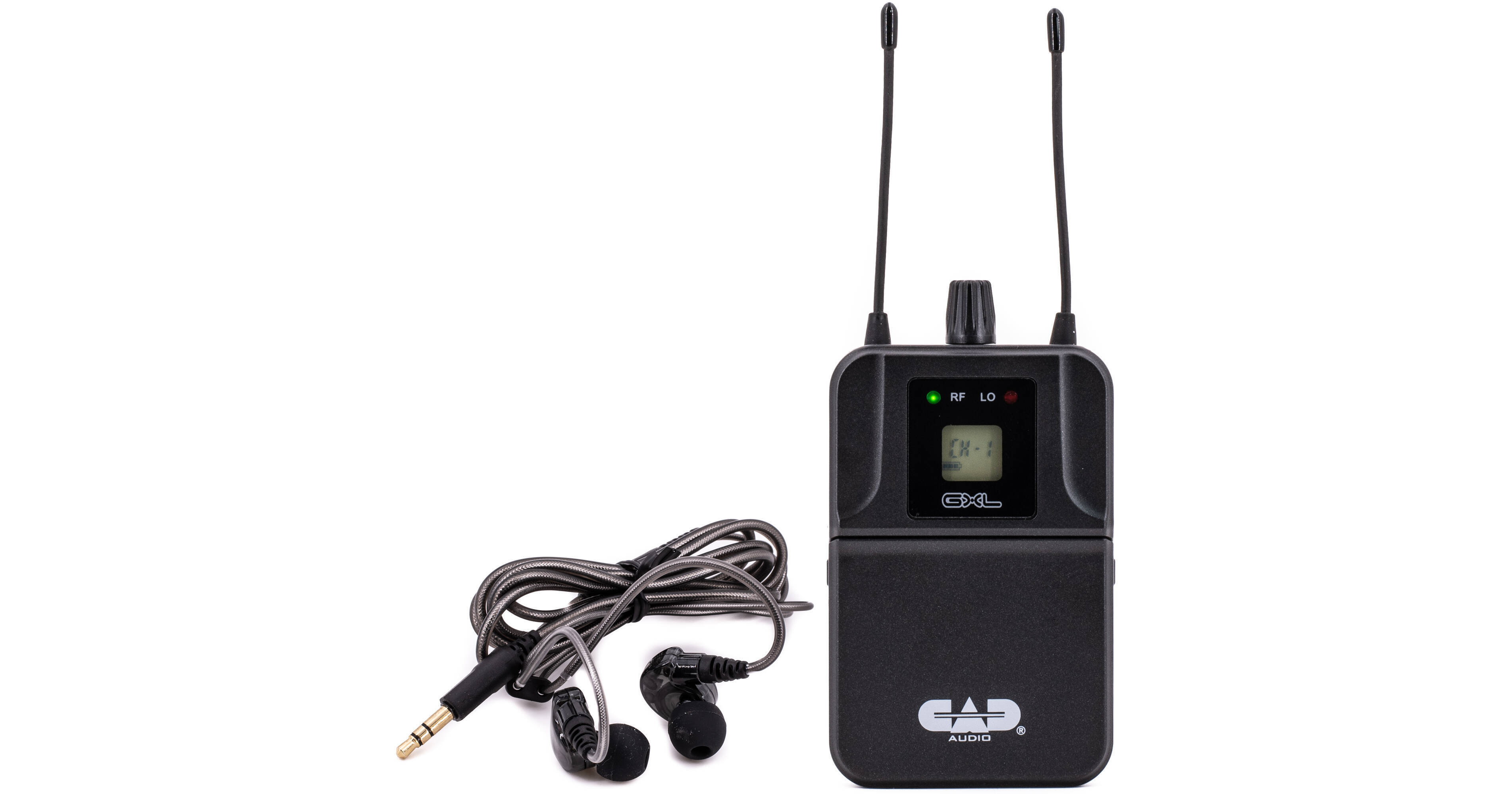 CAD GXLIEMBP Bodypack Receiver with MEB1 Earbuds GXLIEMBP B&H