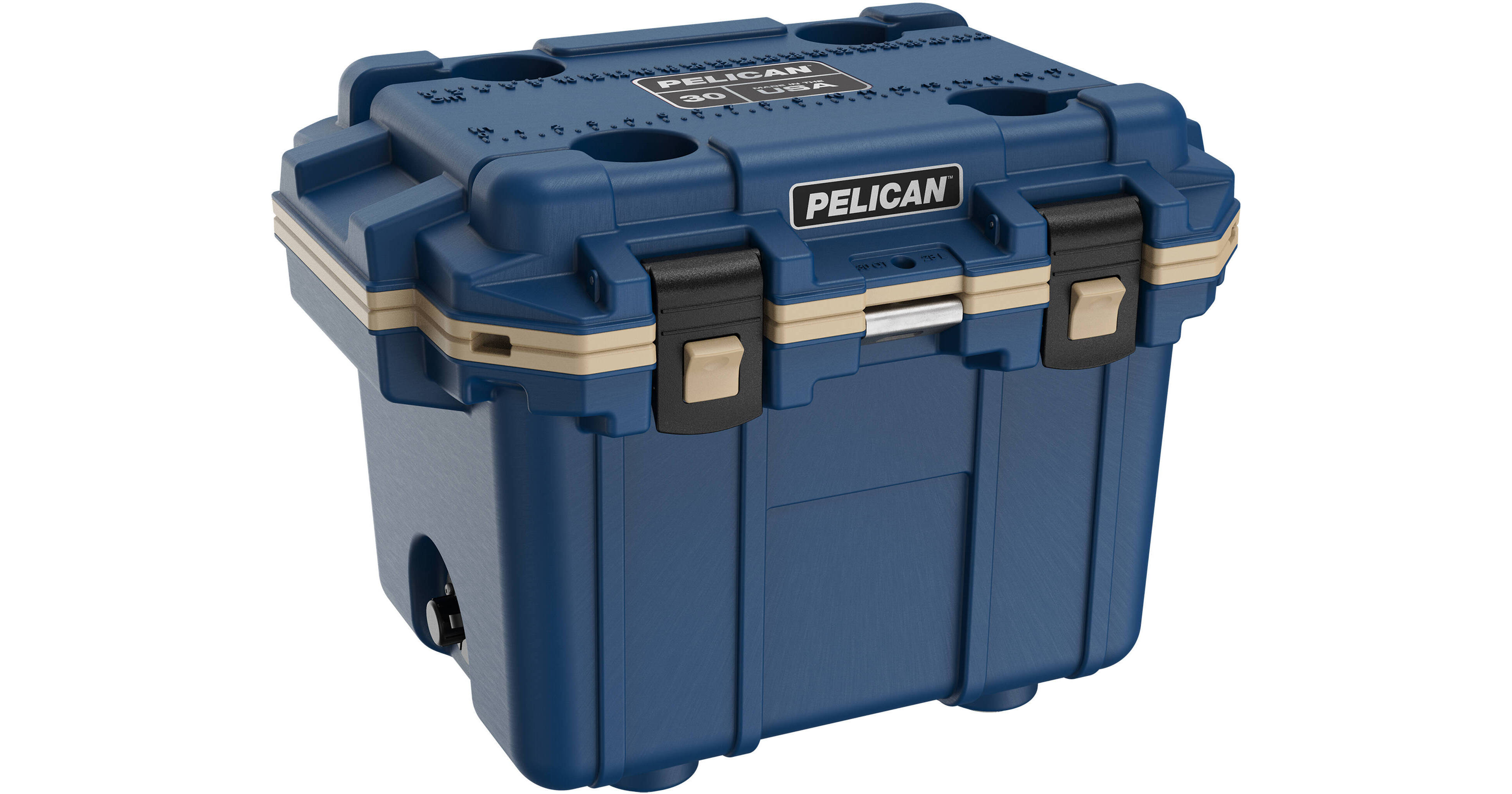 Pelican 30QT Elite Cooler (Pacific Blue/Coyote) 30Q-7-PACBLUCOY