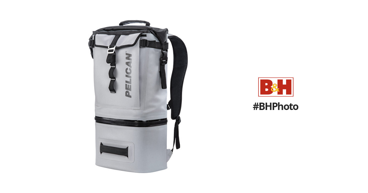 Pelican Dayventure Backpack Cooler (Light Gray) SOFT-CBKPK-LGRY
