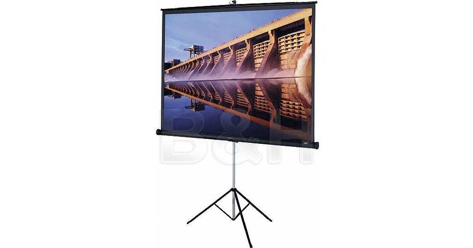 DaLite 72262 Versatol Tripod Projection Screen (60 x 60") 72262