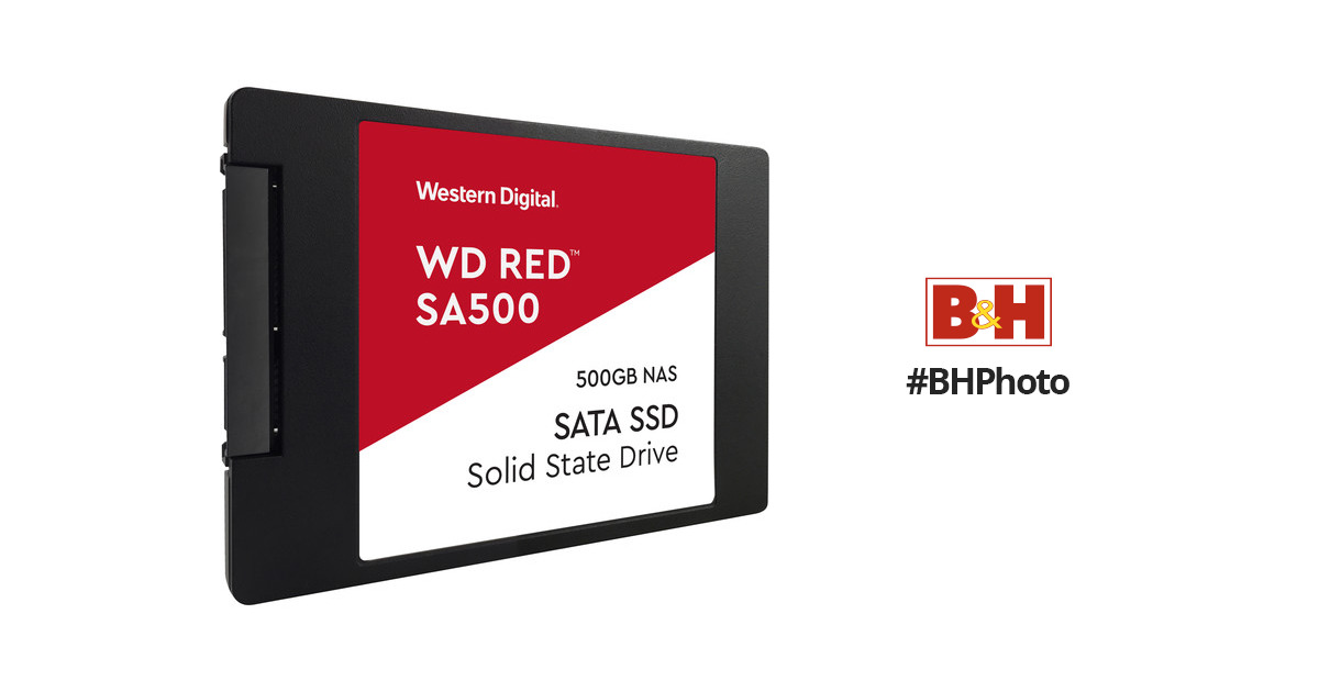 WD Red SATA III 2.5" Internal NAS WDS500G1R0A