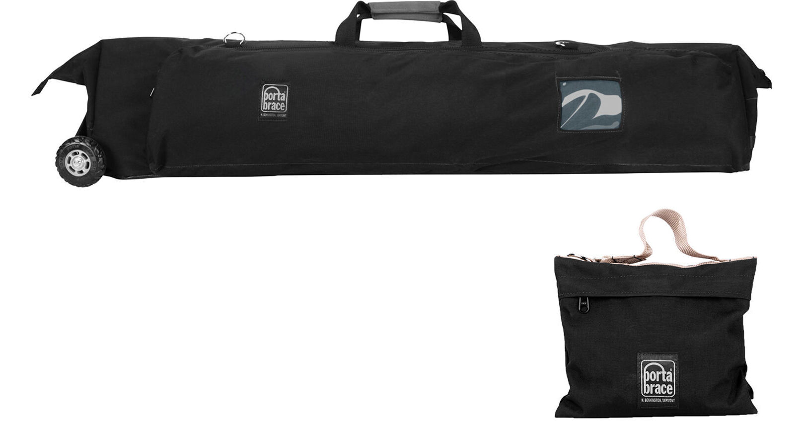 PortaBrace Wheeled Quick Tripod/Light Case (46") TLQB46XTORKIT