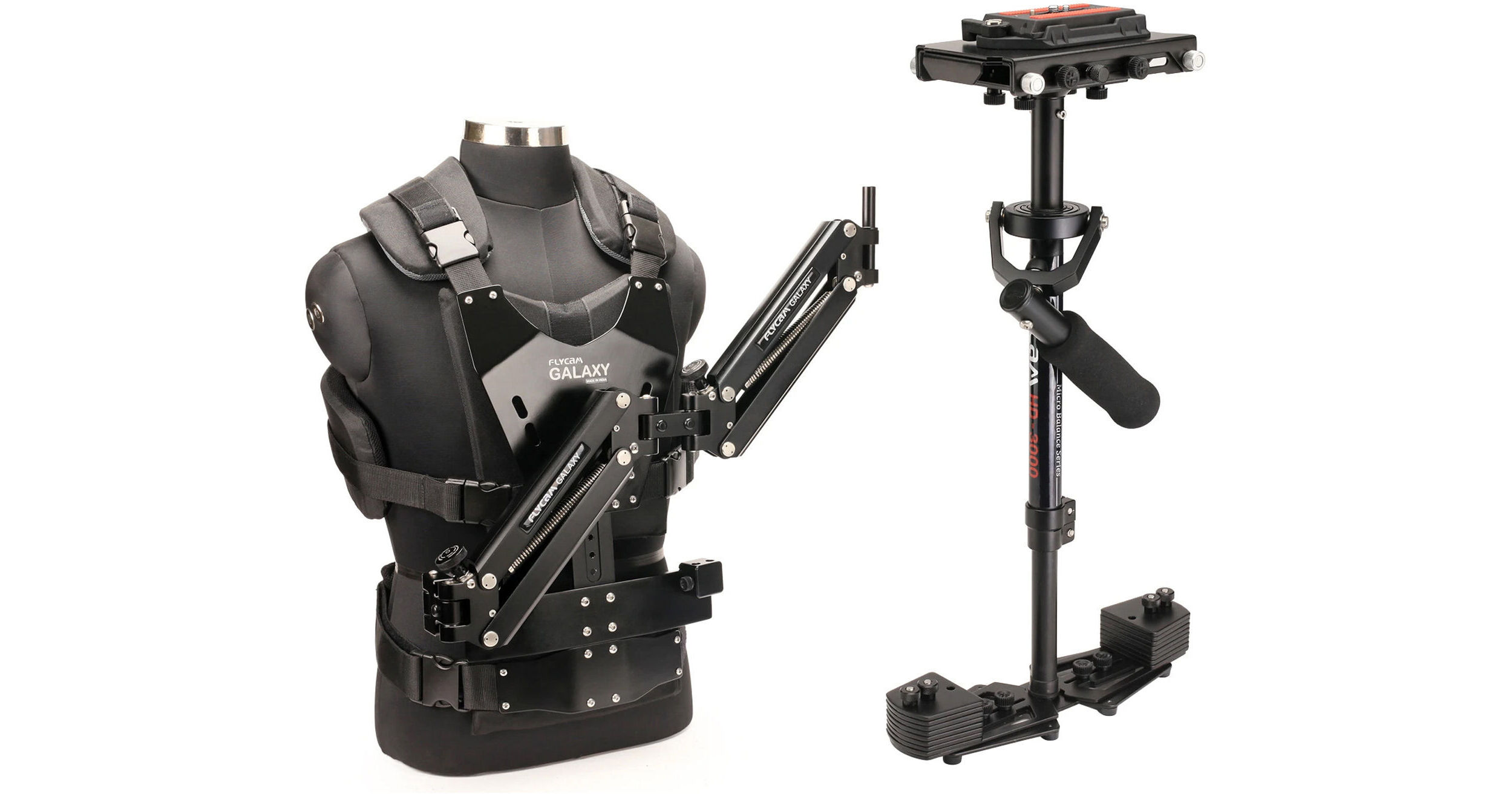 FLYCAM HD-3000 Stabilizer with Sliding QR Platform, GLXY-AV-HD-3