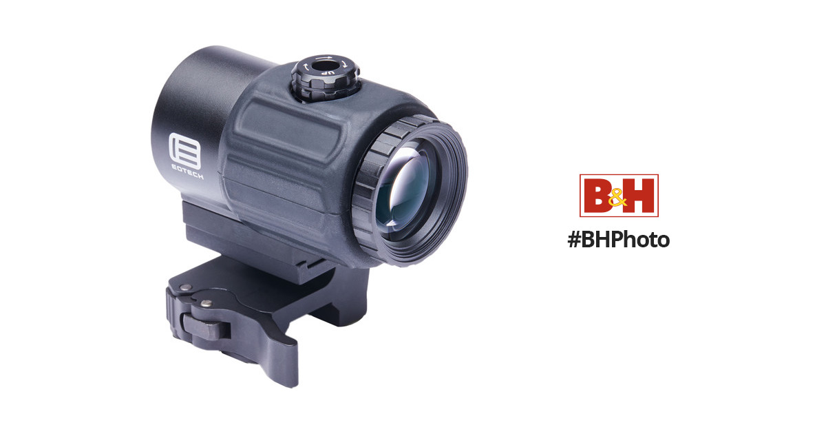 EOTech Micro 3x Magnifier with QD Flip Mount (Black) G43.STS B&H