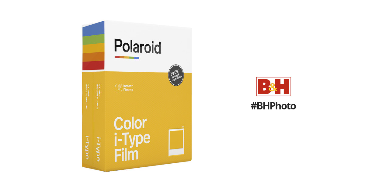 Papier photo instantané Polaroid Film i-Type couleur - Edition Summer -  double pack (16 films) sur