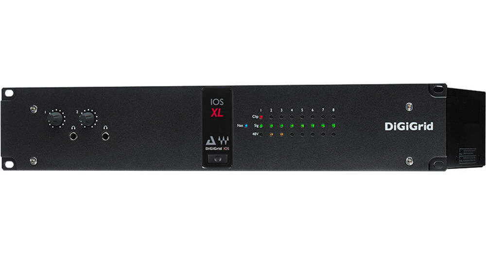 DiGiGrid 8channel Audio Interface with 8 IOS XL B&H