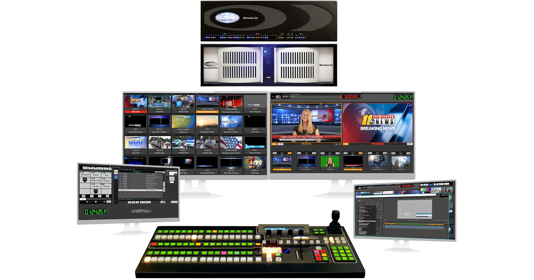 Broadcast Pix 22 Input Video Production System BHGX22 B&H Photo