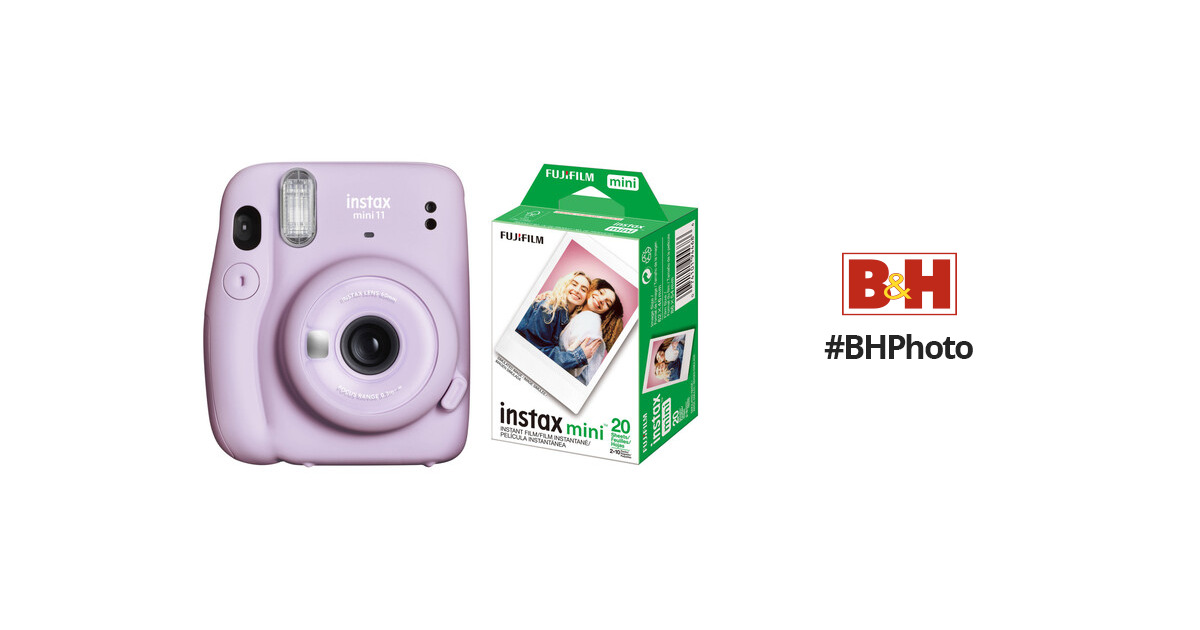 FUJIFILM INSTAX MINI 11 Instant Camera Kit with Twin Pack of