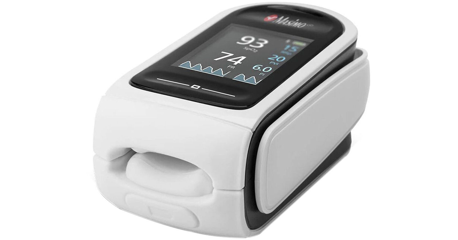 Masimo MightySat Fingertip Pulse Oximeter With RRp & Pvi 9900