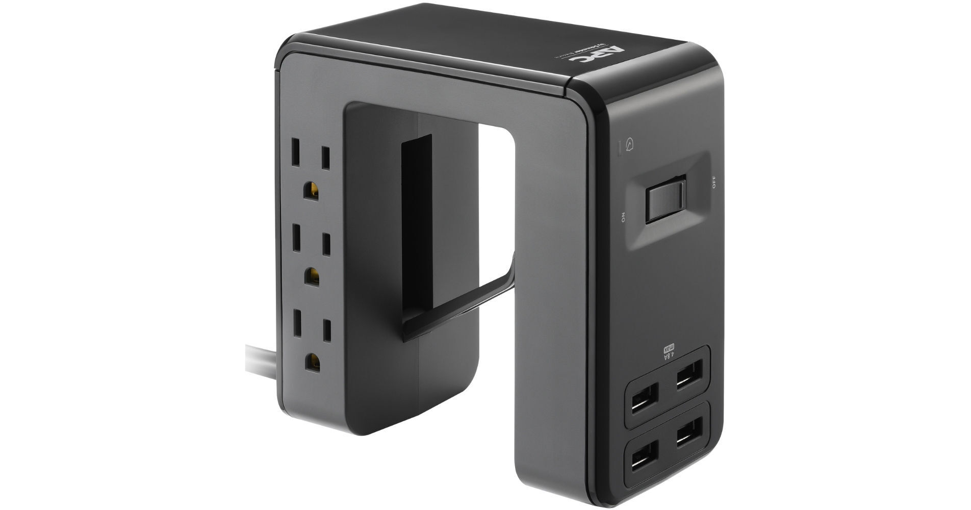 APC Essential SurgeArrest 6-Outlet Surge Protector with USB