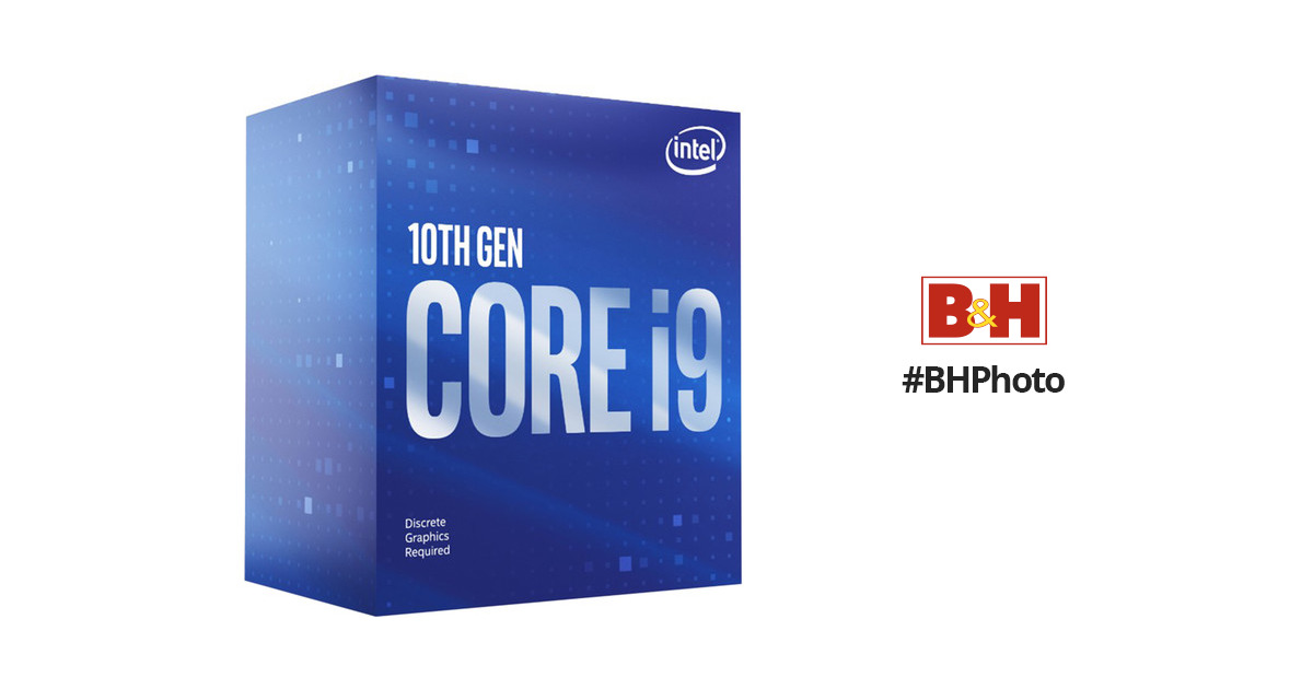 Intel Core i9-10900F 2.8 GHz Ten-Core LGA 1200 BX8070110900F B&H