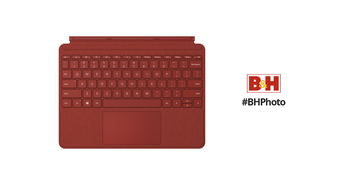 Microsoft Surface Go Signature Type Cover (Poppy Red)