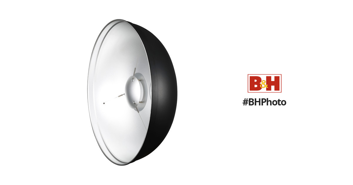 Godox BDR-S55 Silver Pro Beauty Dish 54CM Bowens Mount Standard Reflector 