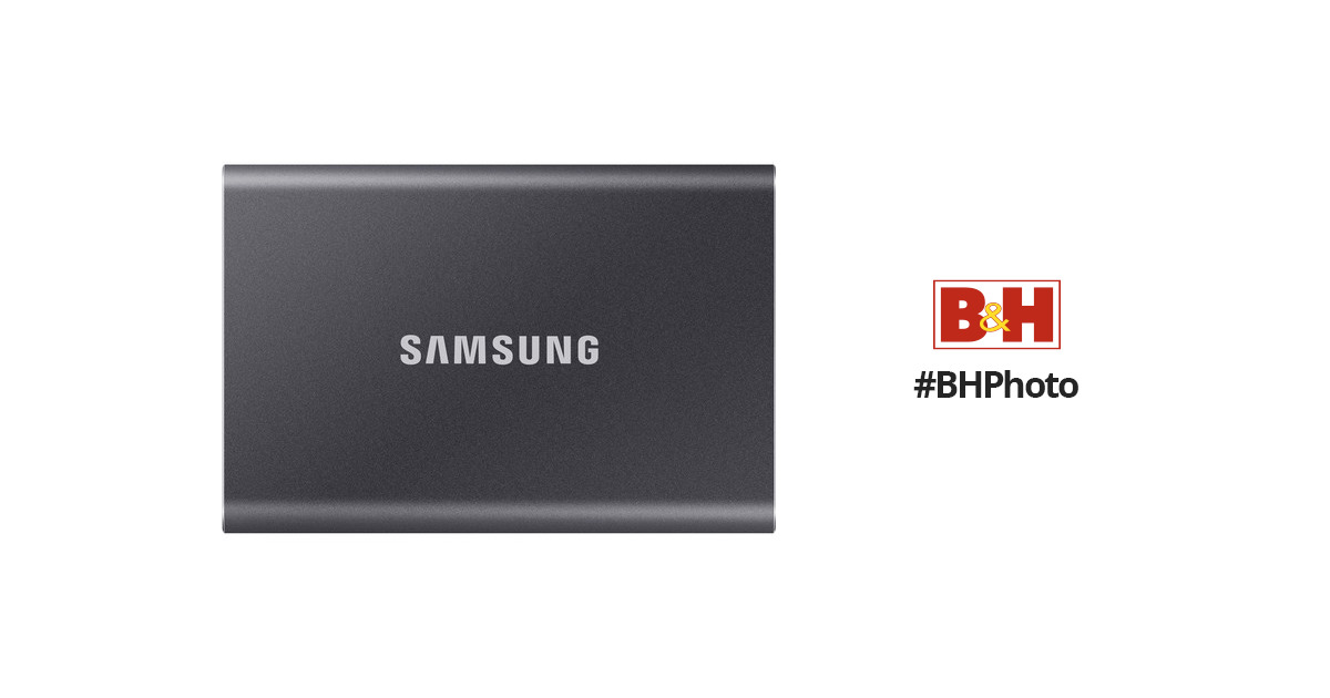 SAMSUNG T7 ポータブル SSD 500GB - 最大1050MB/秒 - USB 3.2 外付け