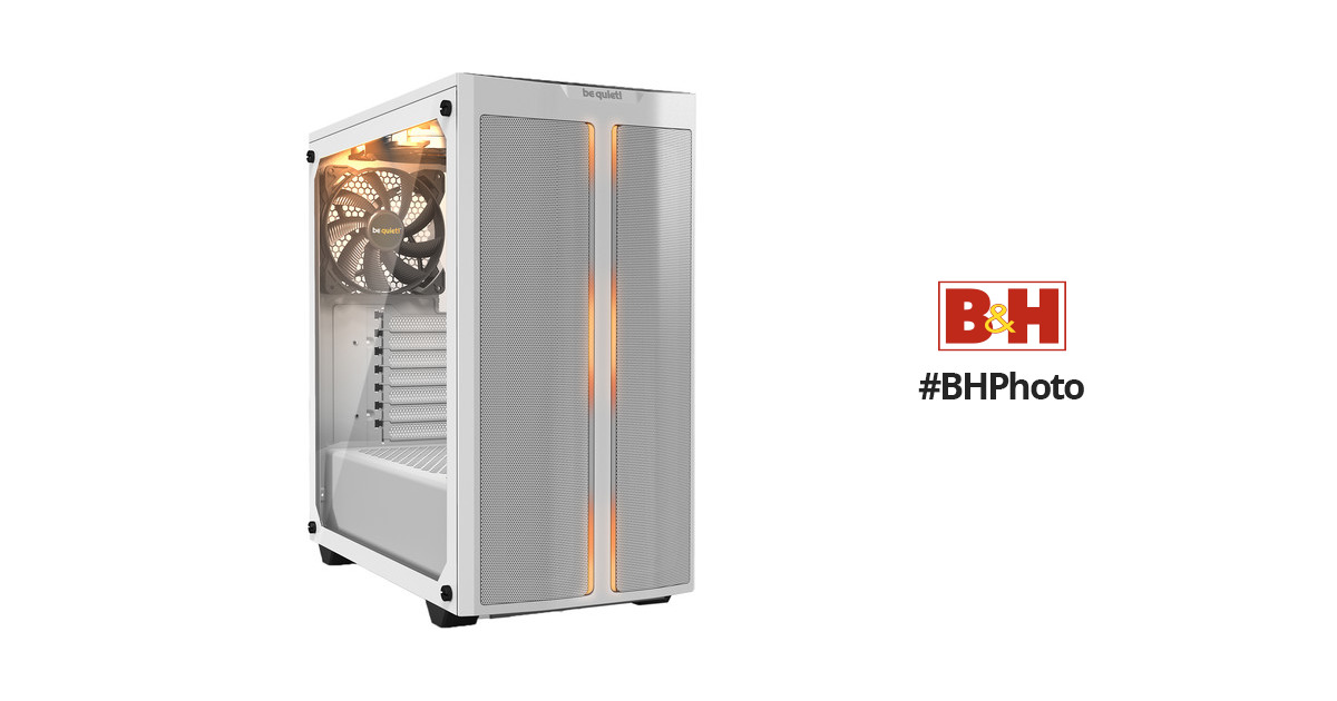 be quiet! Pure Base 500DX Mid-Tower Case (White) BGW38 B&H Photo | PC-Gehäuse