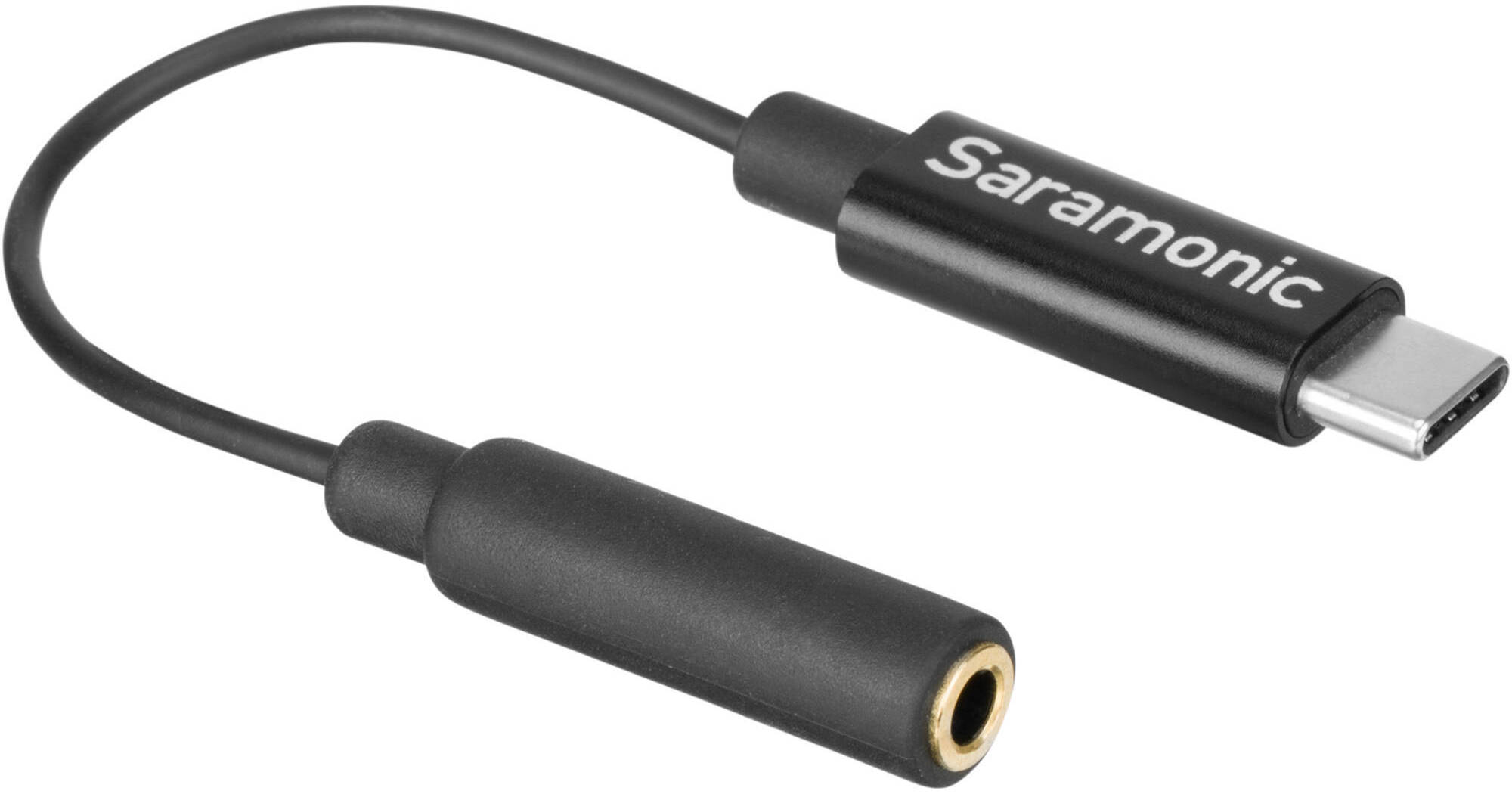 Saramonic 3.5mm TRS Female to USB Type-C Adapter Cable for Mono/Stereo  Audio to Android (3