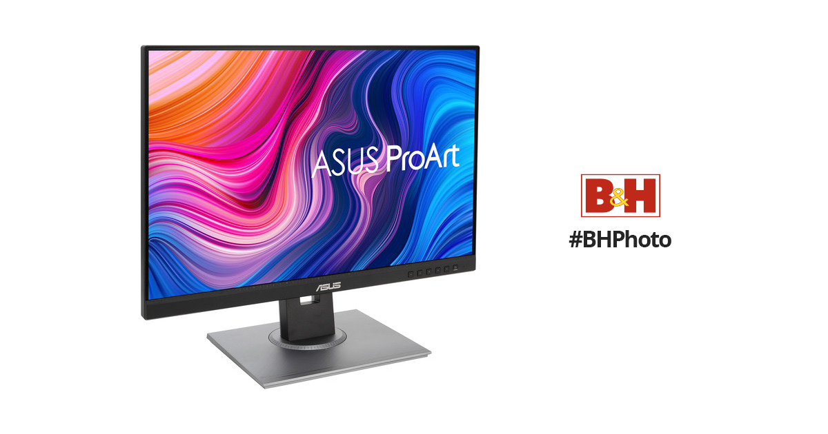  ASUS ProArt Display PA278QV 27” WQHD (2560 x 1440) Monitor,  100% sRGB/Rec. 709 ΔE < 2, IPS, DisplayPort HDMI DVI-D Mini DP, Calman  Verified, Anti-glare, Tilt Pivot Swivel Height Adjustable, Black