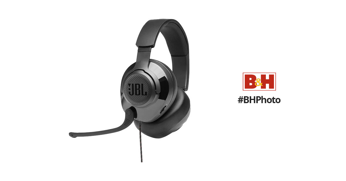 JBL Wired Over-Ear Gaming Headset JBLQUANTUM200BLKAM