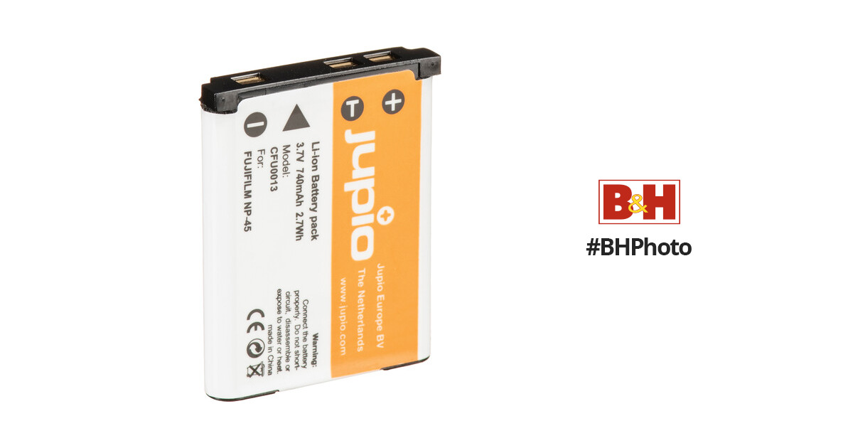 Jupio CFU0013 Batterie pour Fujifilm NP-45 Noir
