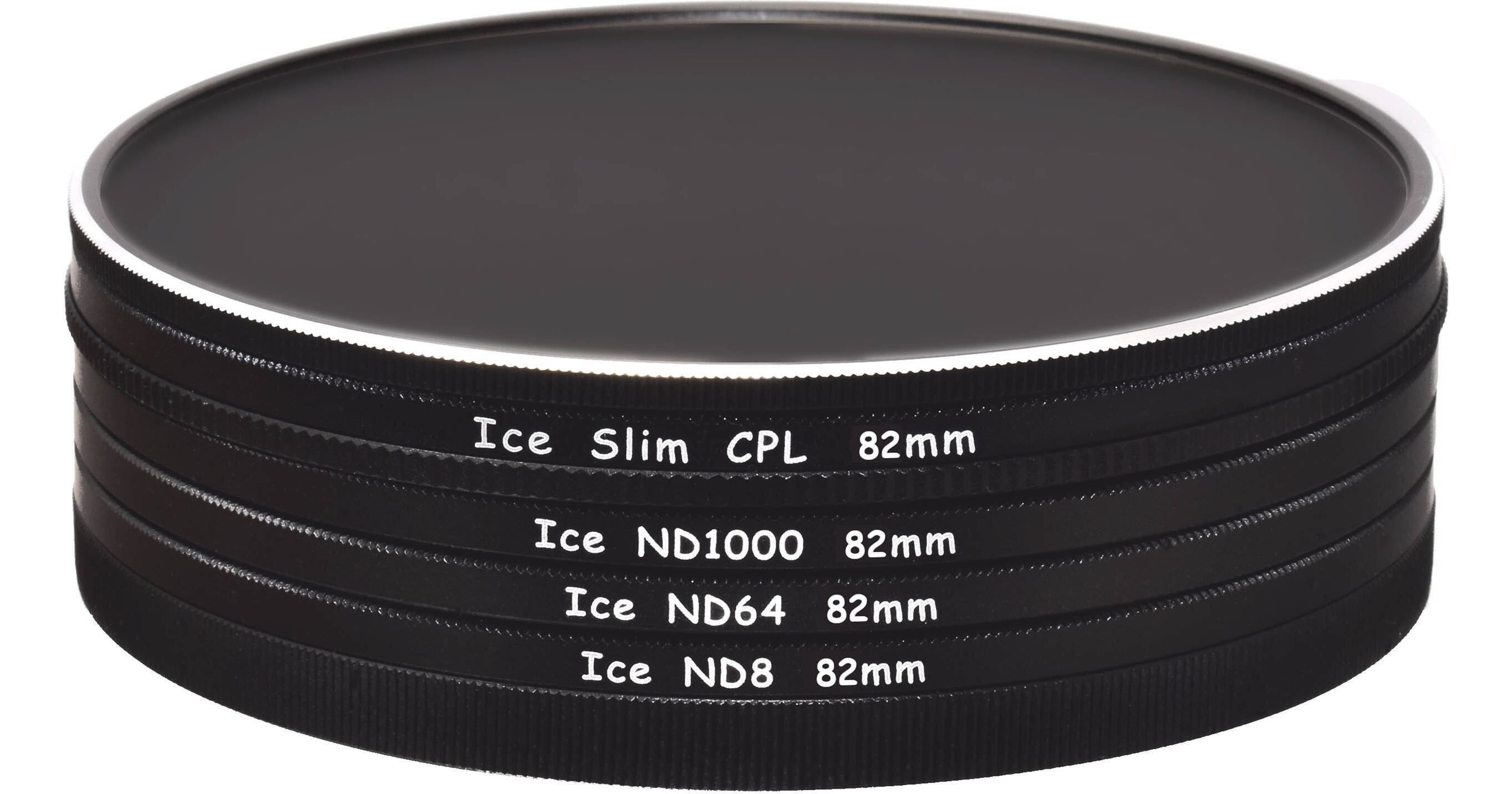 ICE 82mm スリム CPL ND 4 フィルター スタック キャップ セット