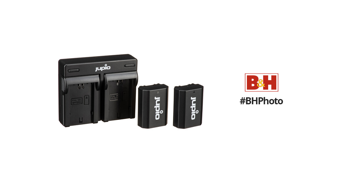 Comprar Jupio CSO1004V3 Pack de 2 baterías Sony NP-FZ100 más cargador doble  al mejor precio