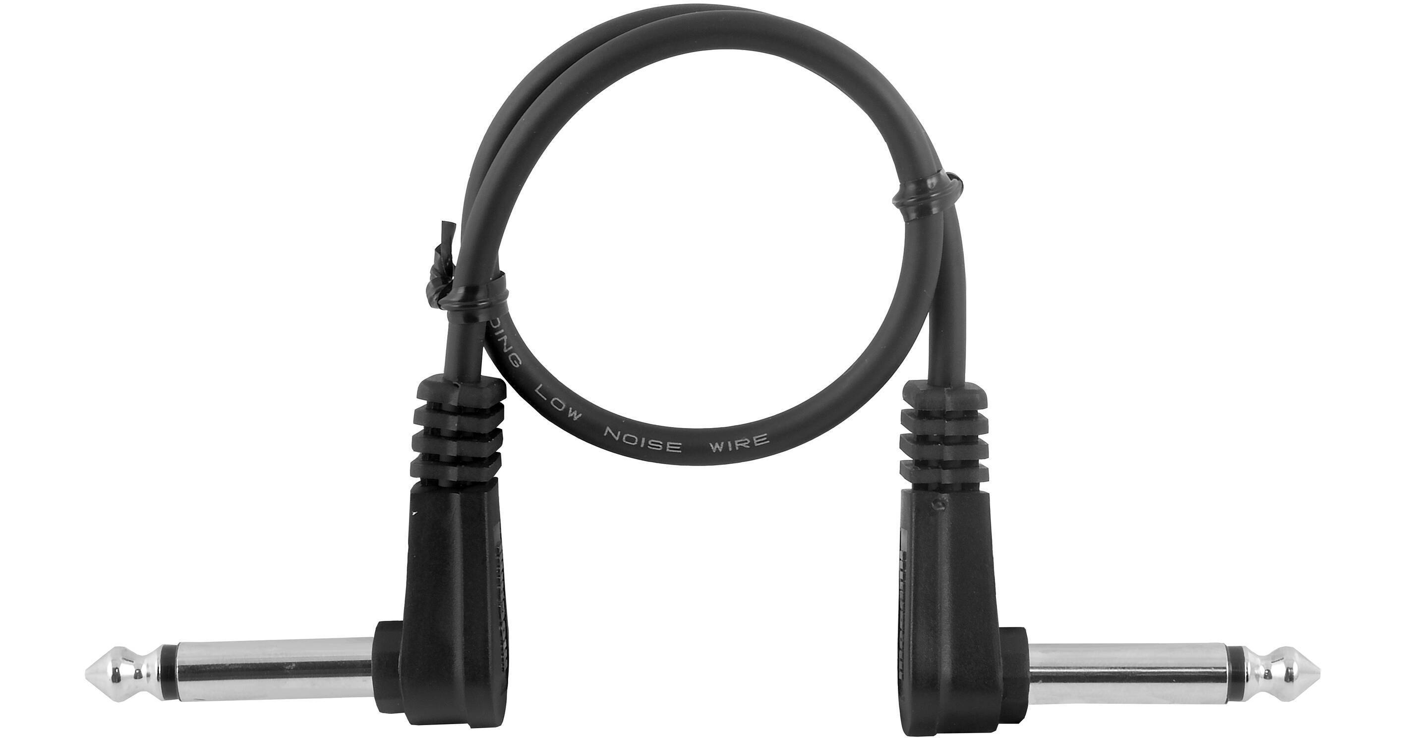 Mogami RightAngle Male to RightAngle Male Pedal PPPEDALRR053PK