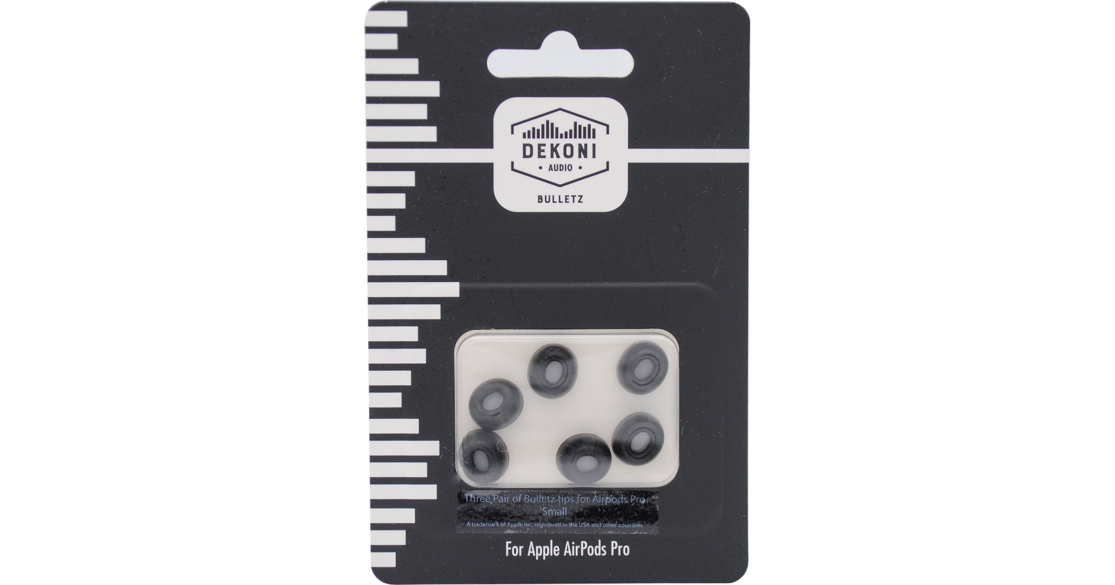 dekoni audio premium memory foam earphone tips for the apple airpods pro