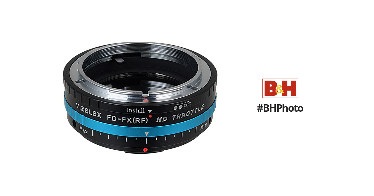 Fotodiox Vizelex Nd Throttle Lens Mount Fd Fxrf Pro Ndthrtl Bandh