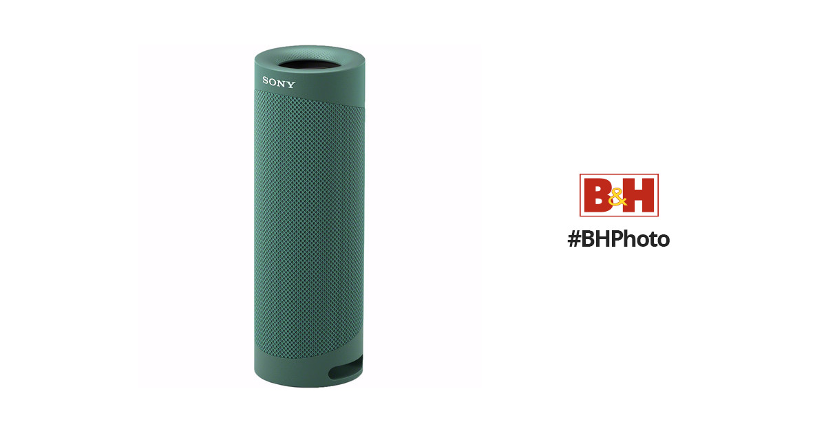 Sony SRS-XB23 Portable Bluetooth Speaker (Green) SRSXB23/GZ B&H