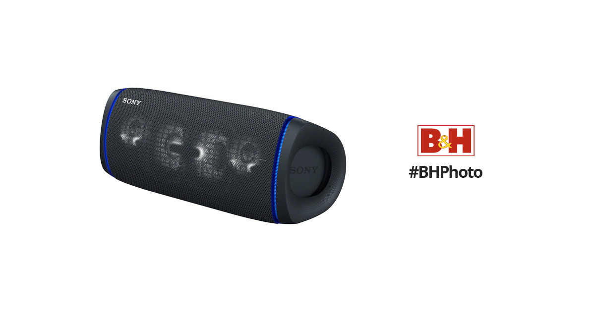 Sony SRS-XB43 Portable Bluetooth Speaker (Black) SRSXB43/BZ B&H