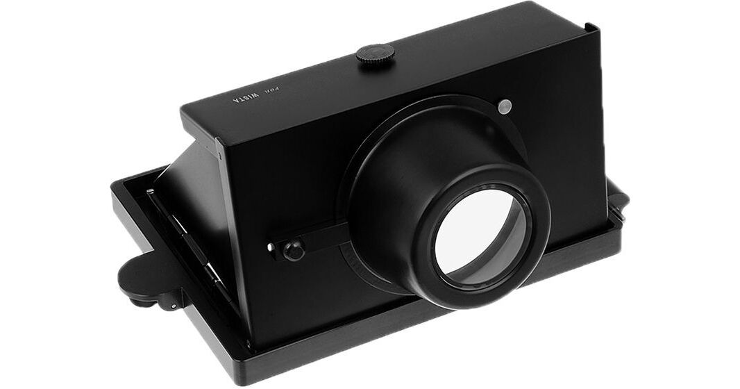 FotodioX Pro 4x5 RightAngle Viewfinder Hood 4X5VIEWEBONY B&H