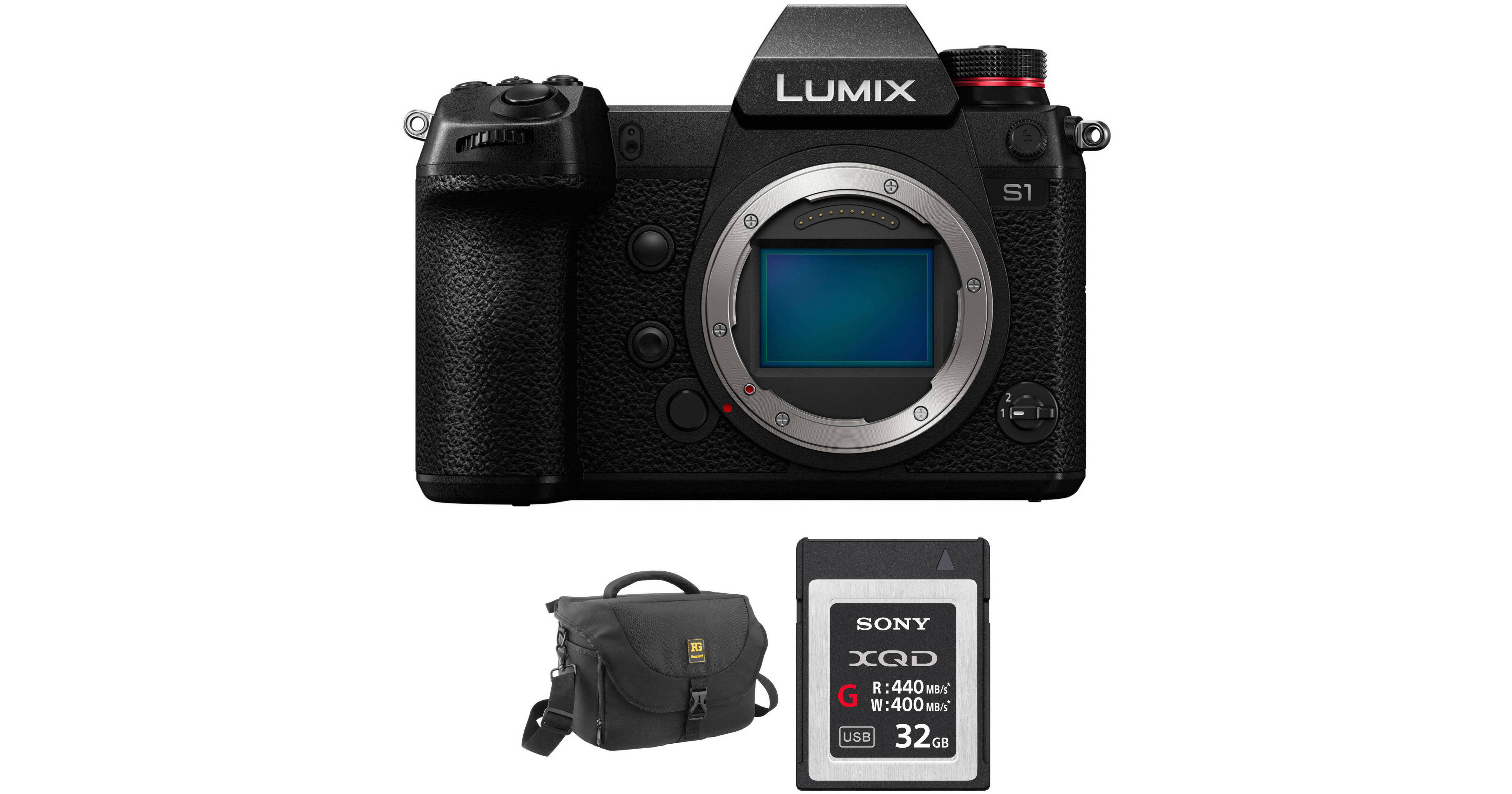 Panasonic Lumix S1 Mirrorless Camera with Accessories Kit B&H