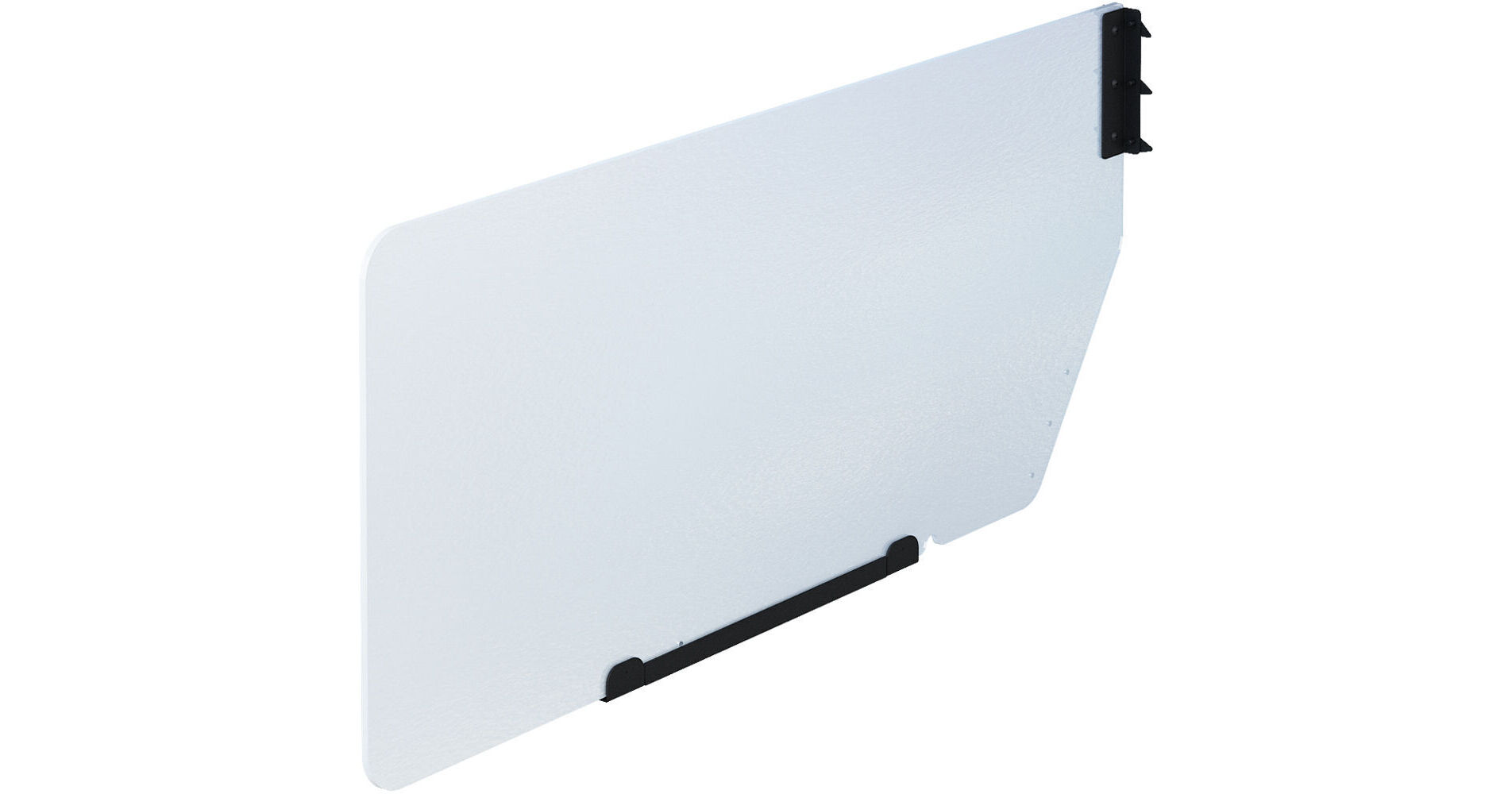 Winsted SlatWall Acrylic Partition Clear 56717 B&H Photo Video