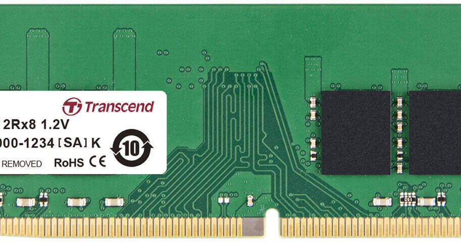 Transcend 32GB DDR4 2666 MHz DIMM (1 x 32GB)